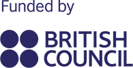 Image reads Funded by British Council